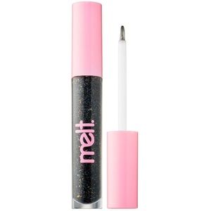 BRAND NEW DISCONTINUED Melt cosmetics “as if” sheer black glitter lip gloss